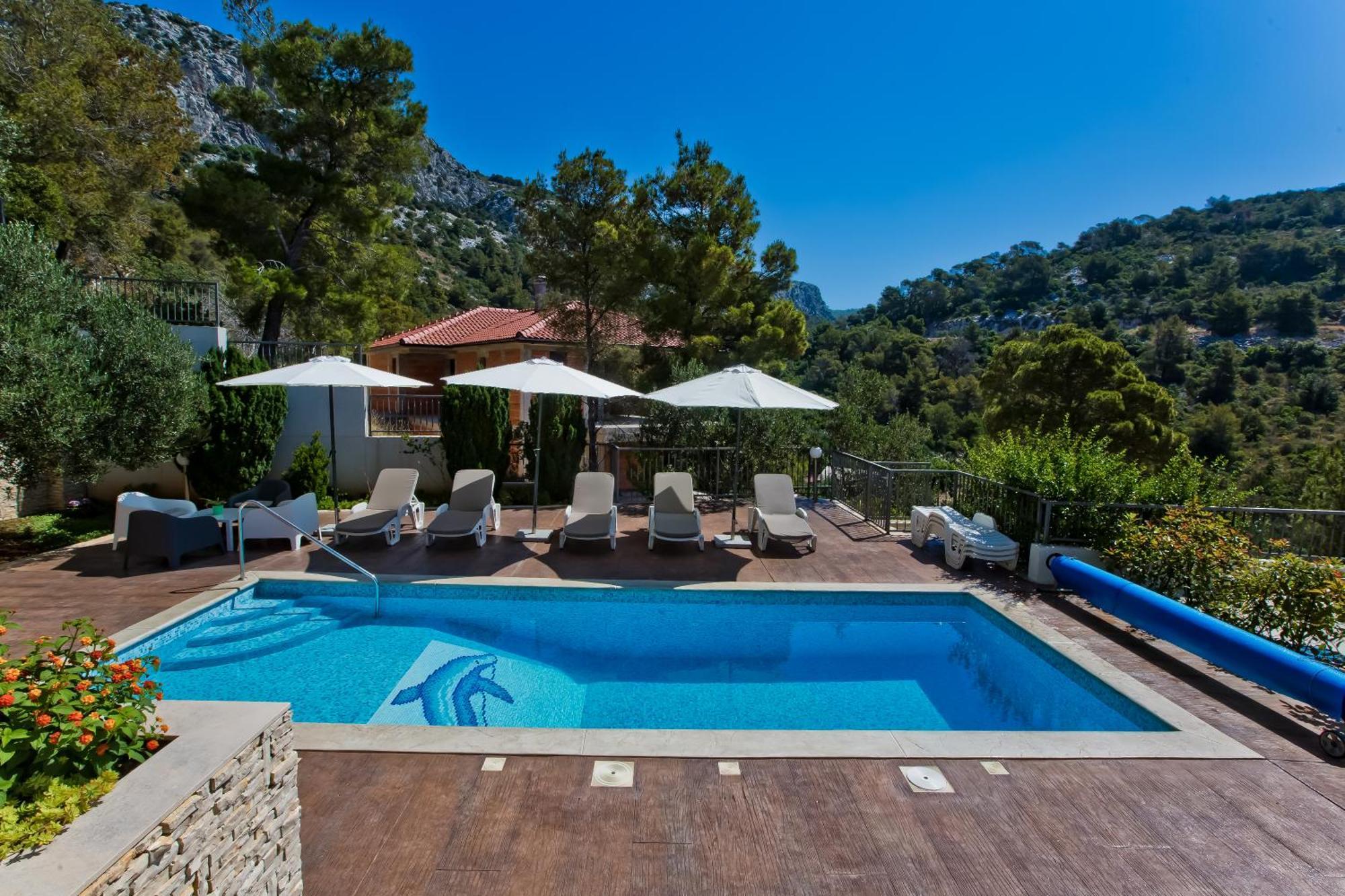 Luxurious Apartments Maslina With Beach Milna  Bagian luar foto